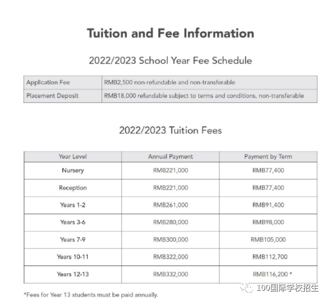 2022-2023年北京德威英國國際學(xué)校招生申請（附流程，學(xué)費）