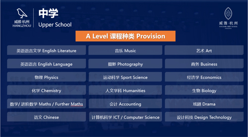 杭州威雅學校國際高中2024年招生需要什么要求？